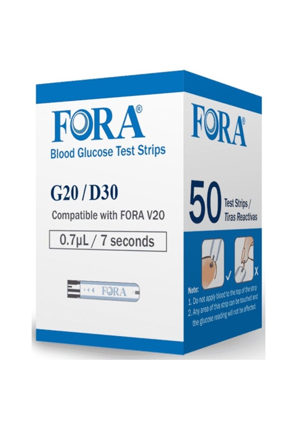 Fora G20 Kan Şekeri Strip (50 Lik)