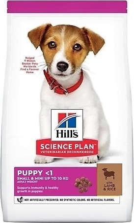 Hills Puppy Small &amp; Mini Kuzu Etli Küçük Irk Yavru Köpek Maması 1,5kg