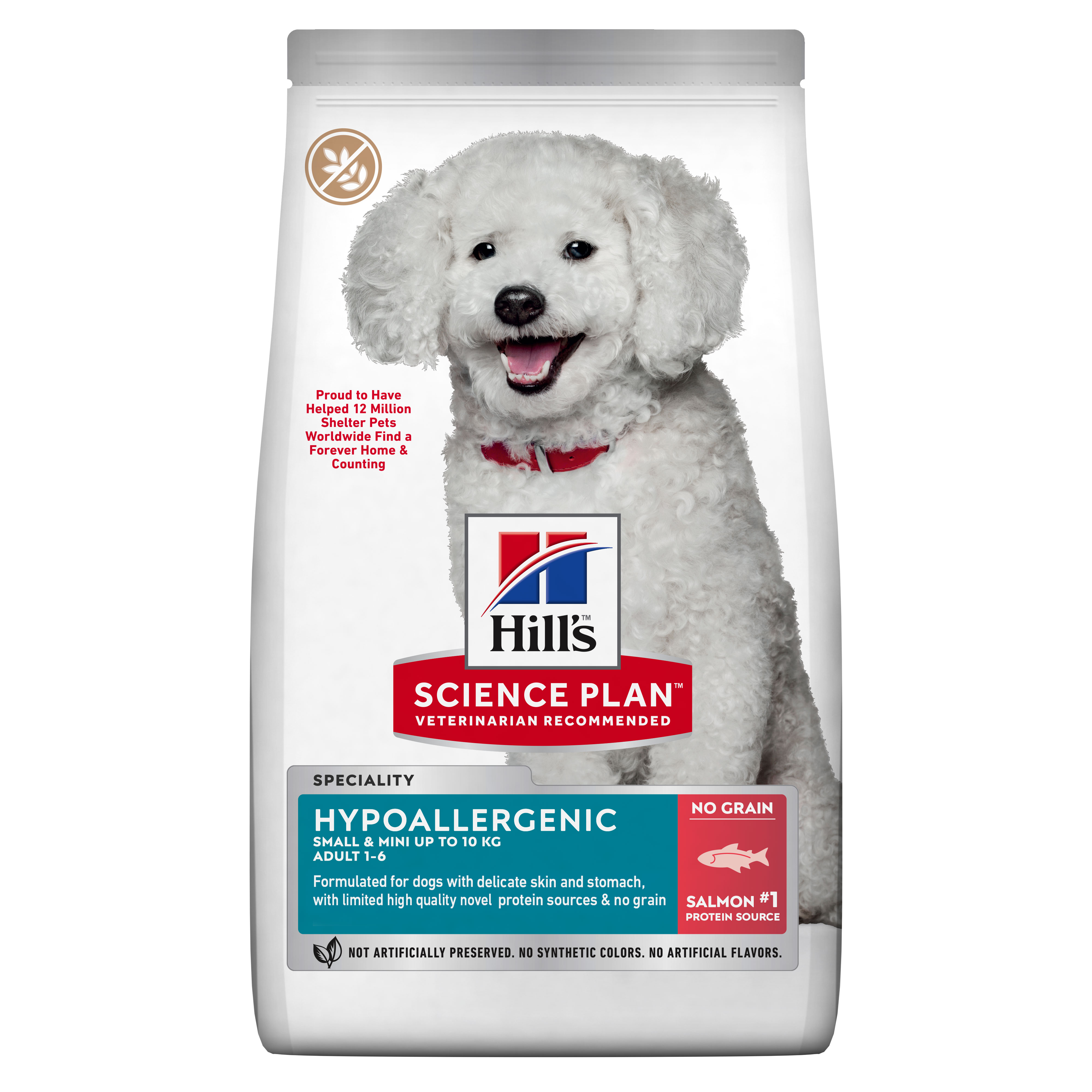 Hills Hypo-Allergenic Somonlu Küçük Irk Yetişkin Köpek Maması 1,5kg