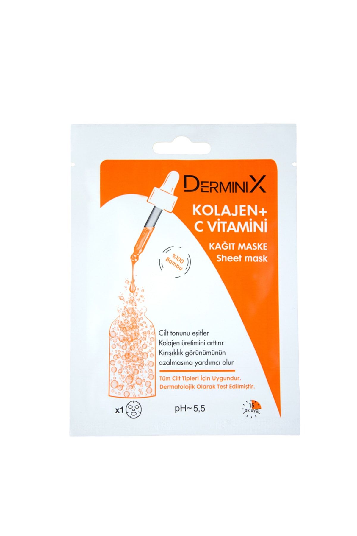 C Vitamin Kağıt Maske 30 Ml