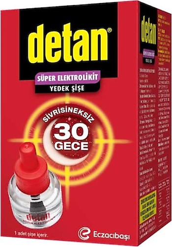 Detan Elektrolikit Yedek Süper 30 Gece