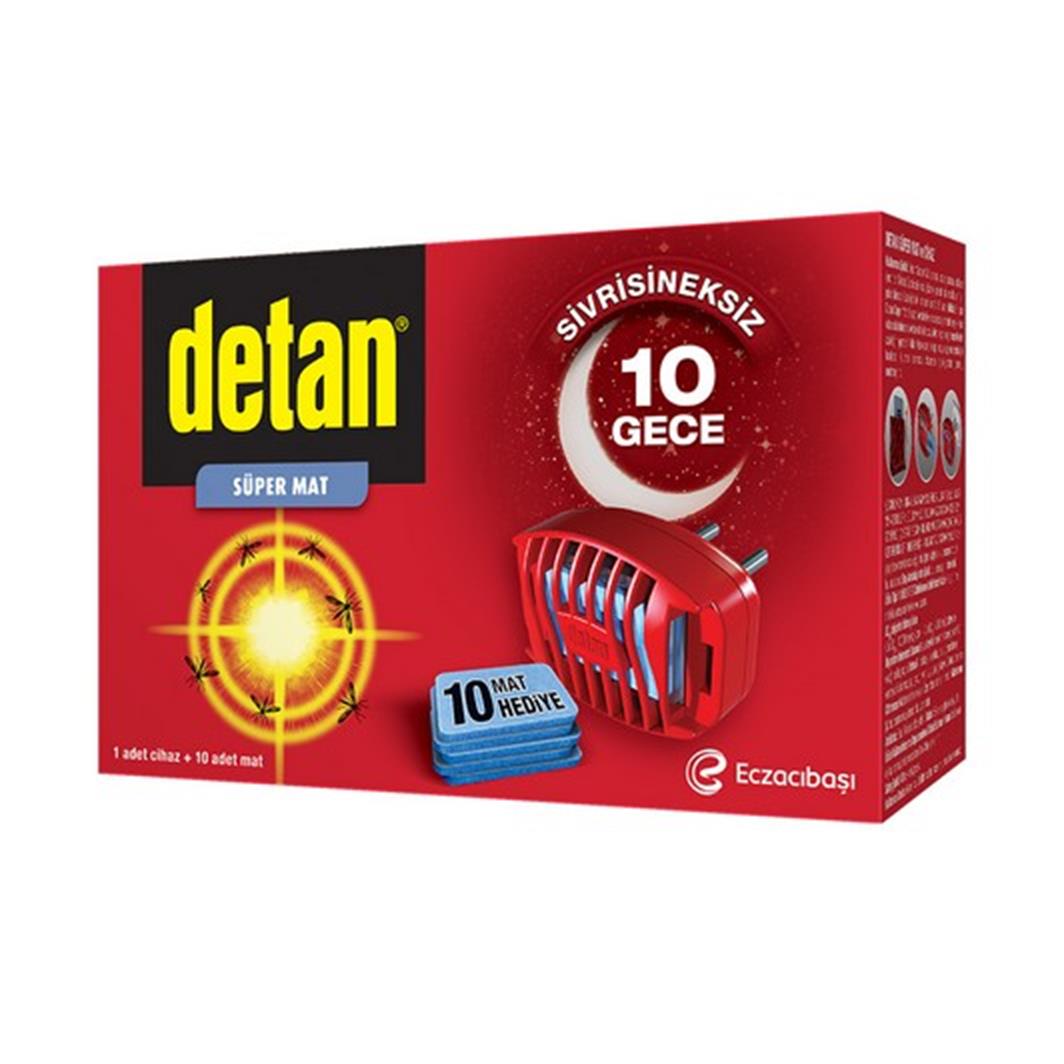Detan Süper Mat Cihaz + 10 Yedek