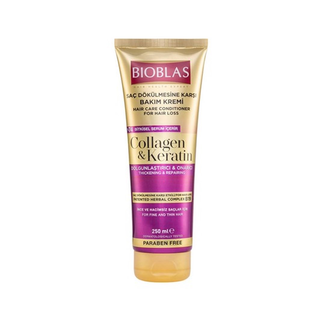 Bıoblas Saç Kremi 250 Ml Kolajen Keratin