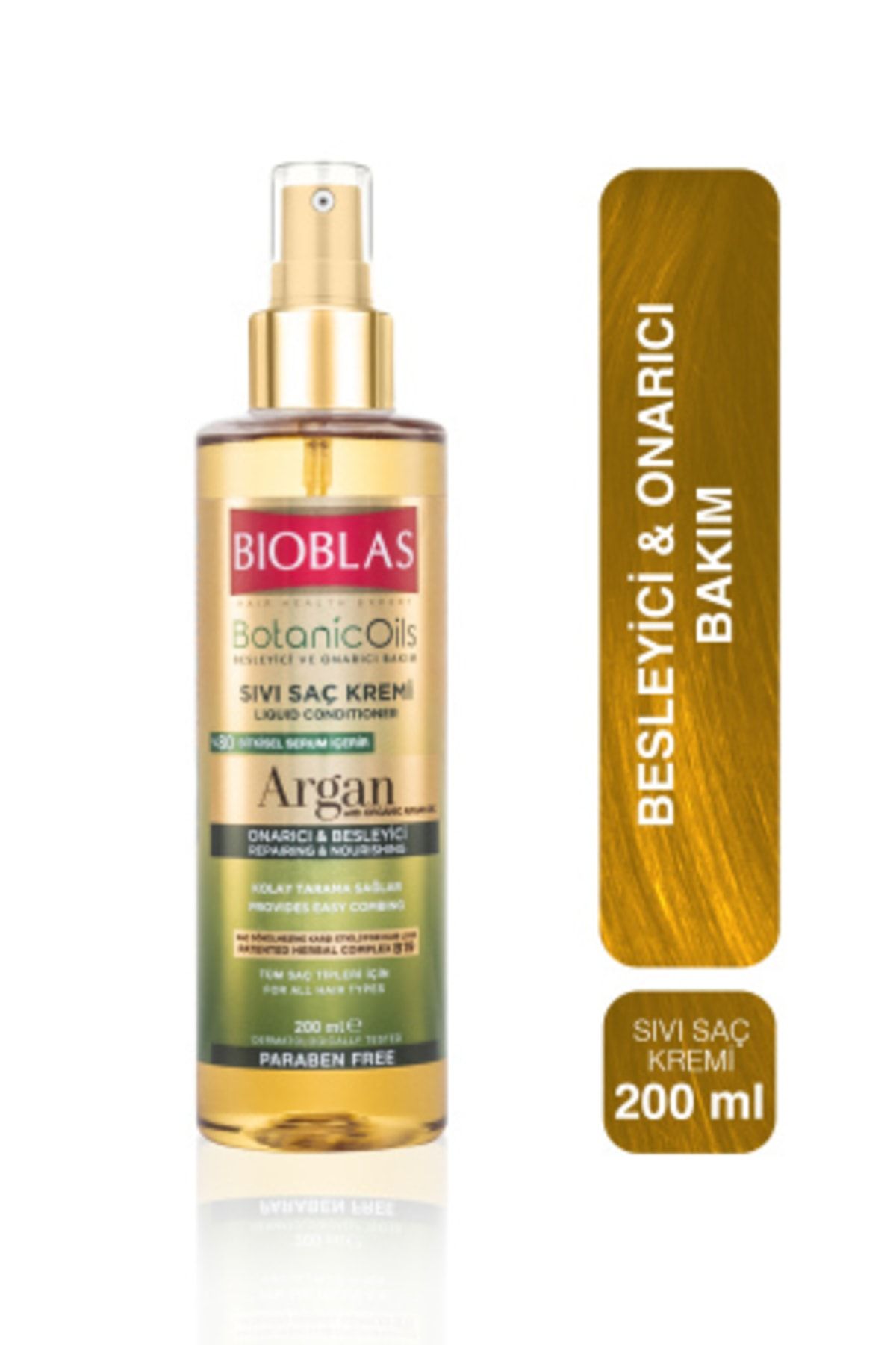 Bioblas Sıvı Saç Kremi 200 Ml Botanic Oils Argan