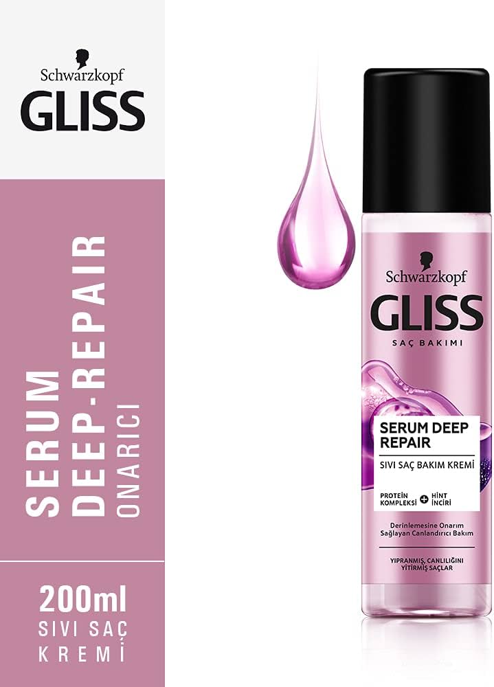 Gliss Sıvı Saç Kremi Serum Deep Repaır 200 Ml