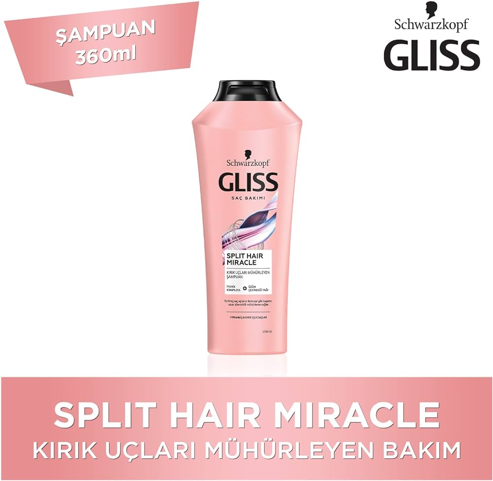 Gliss Şampuan Split Hair Miracle 360 Ml