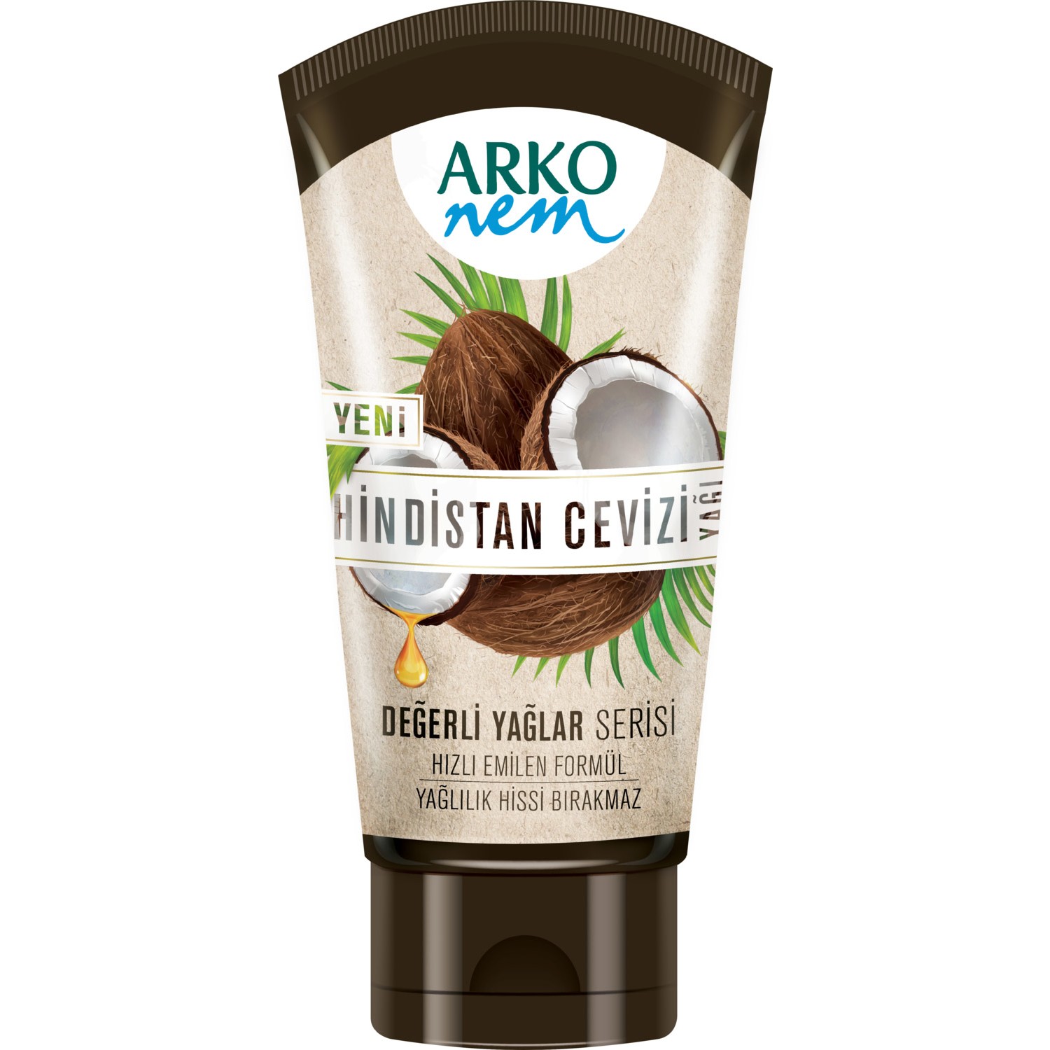 Arko Nem Krem 60 Ml Değerli Yağlar Hindistan Cevizi