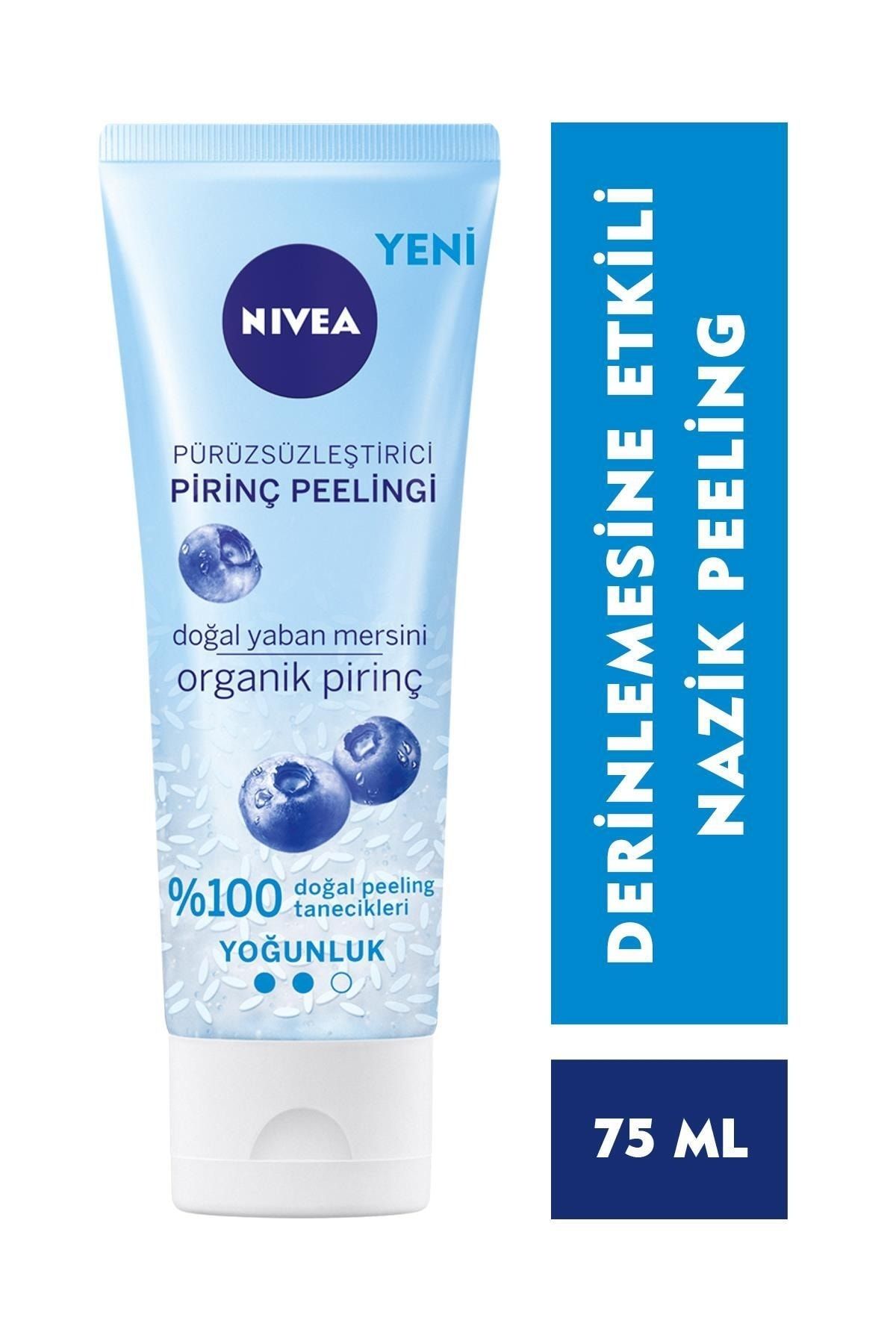 Nivea Face Cream Peeling 75 Ml Organık Pirinç Normal Cilt