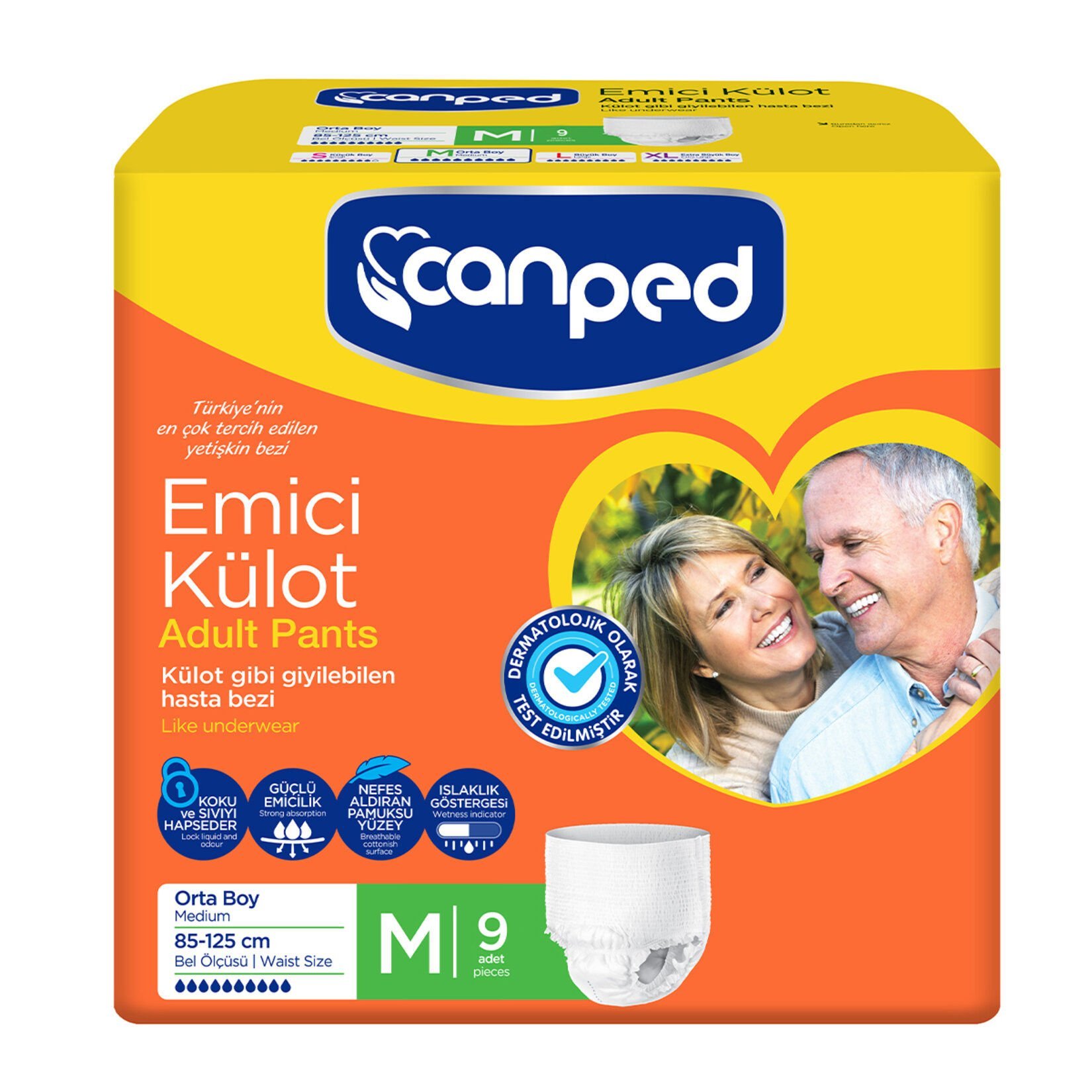 Emİcİ Külot Orta 9 Lu*8