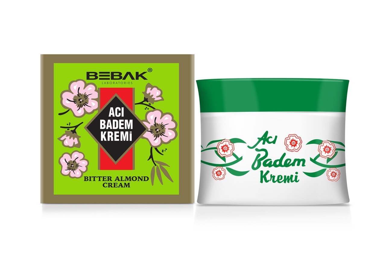 Bebak Krem Acı Badem 30 Ml (Kavanoz)