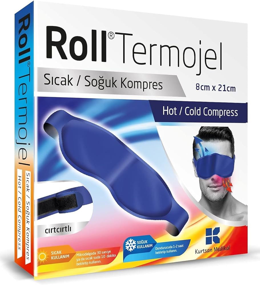Roll Termojel Sıcak Soğuk Kompres Göz – Alın (8x21cm)