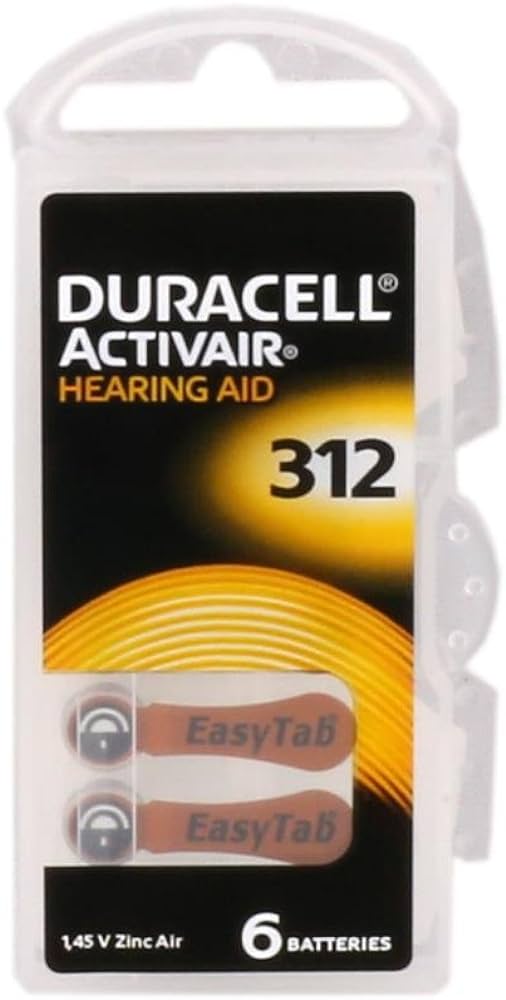 Duracell 31210 Duracell Activair 312 Numara İşitme Cihazı Pili