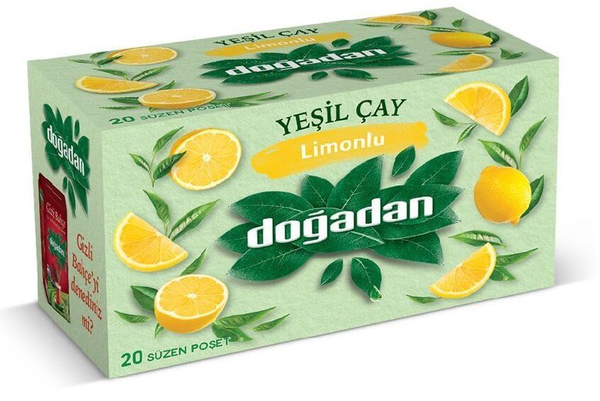 Yeşil Çayı Limonlu 20 Li