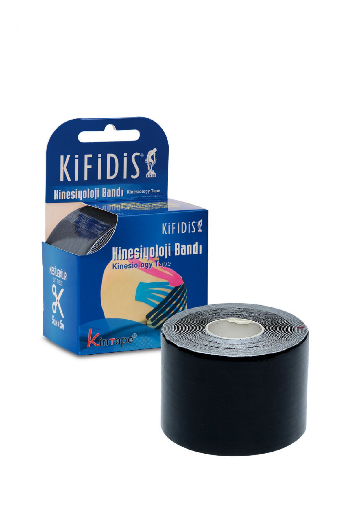 Kinesio Agrı Bandı 5cmx5m Siyah