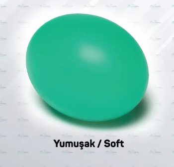 Silikon Stres Topu Oval Yeşil (Mt5026)