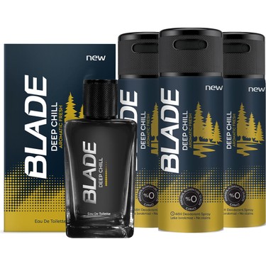 Blade Deep Chill Edt 70 ml+150 ml Deodorant