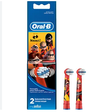 Oral-B Stages Power Çocuk Diş Fırçası Yedek Başlık 2'li - Incredibles