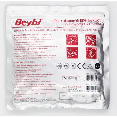 Ekg Elektrodu Yetişkin