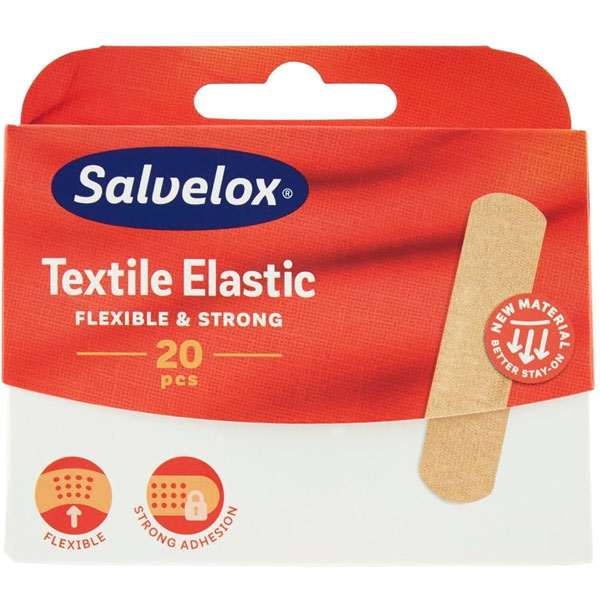 Salvelox 6442 Tekstil Ekonomik Yara Bandı 20 li