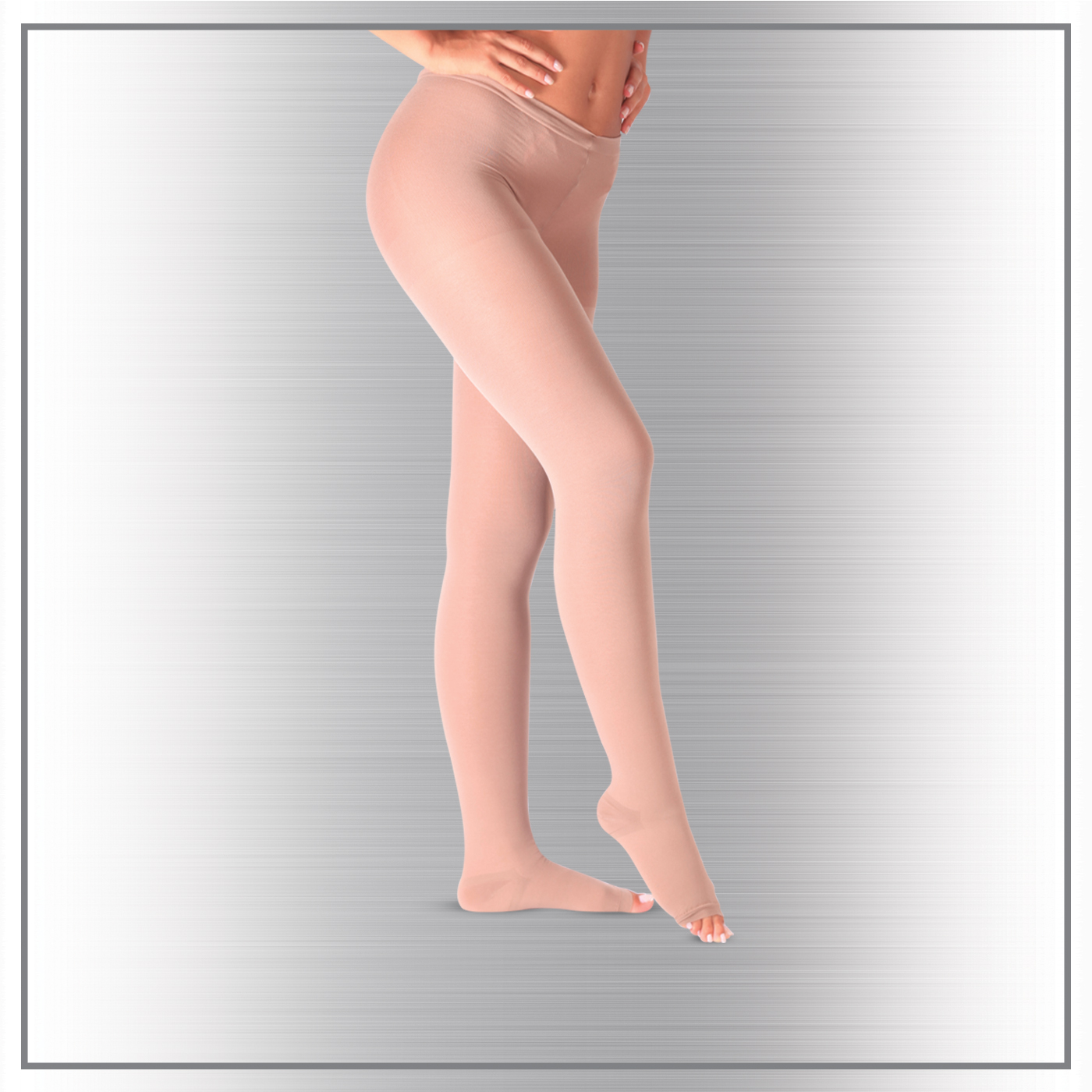 Külotlu Varis Çorabı Burnu Açık CCL3 No 1