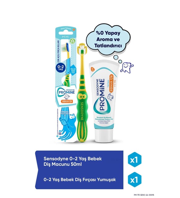 Sensodyne Promine Çocuk ağız bakımseti 50ML