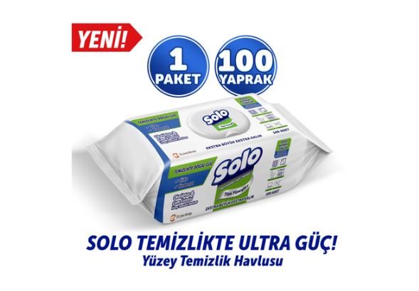 Solo XL Yüzey Temizleme Havlusu Okaliptus &amp; Çam