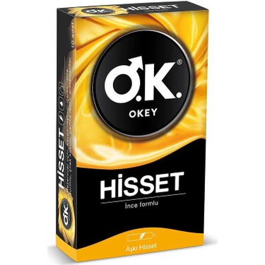 Okey Prezervatif Hisset 10'lu