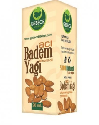 Gebece Acı Badem Yağı 20ml