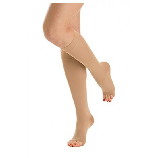 Varis Çorabı 23-32mmhg Dizaltı Ccl:2 P.Açık Bej No 5