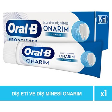 Oral-B Orijinal Diş Eti Ve Minesi OnarımDiş Macunu 75 Ml X2