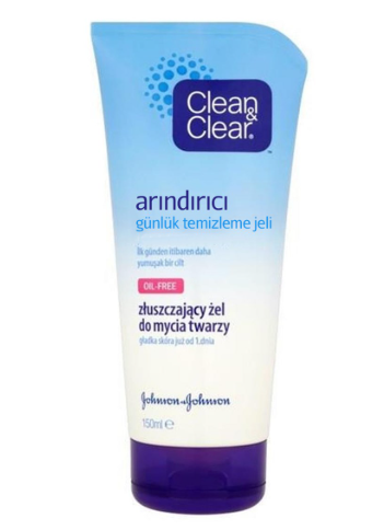 J&amp;J Clean&amp;Clear Peeling Etkili Arındırıcı Günlük Yüz Temizleme Jeli 150M