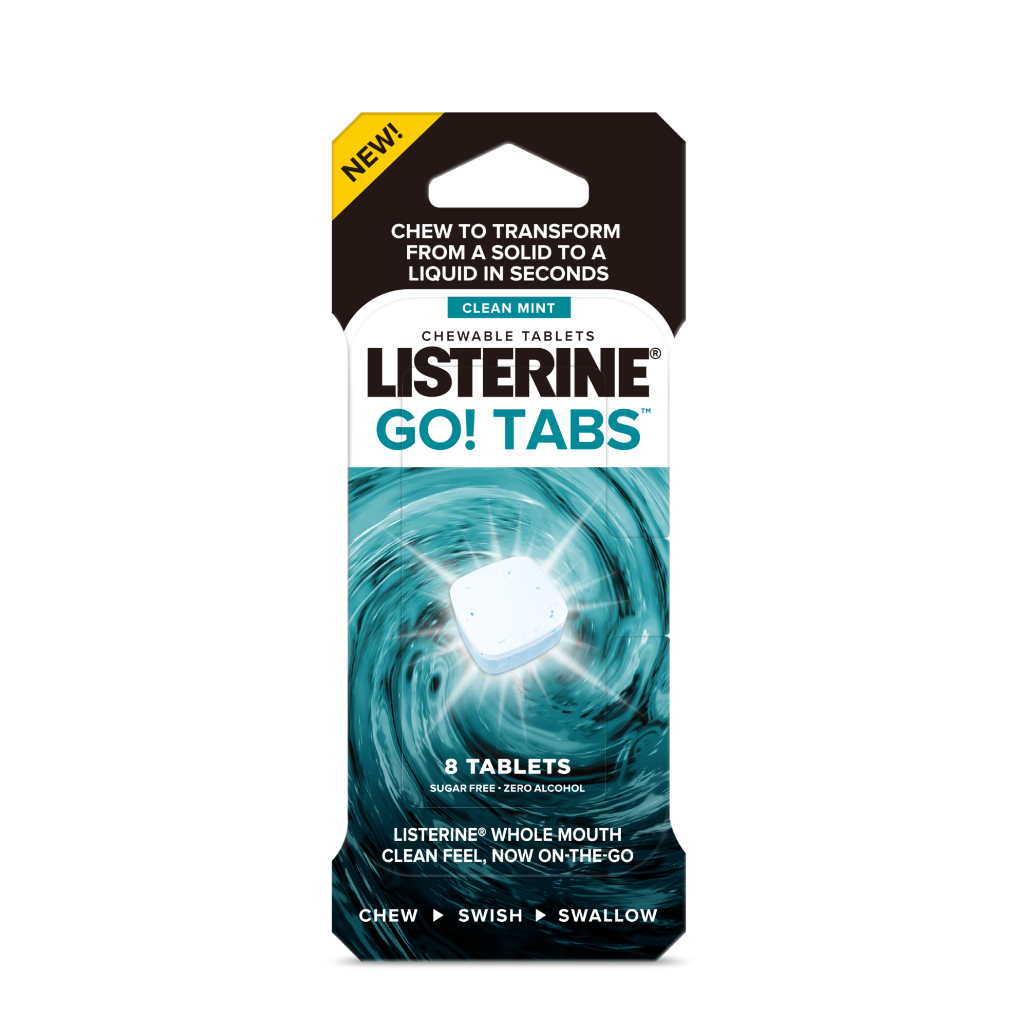 Çiğneme Tableti 4'Lü Listerine Go Tabs