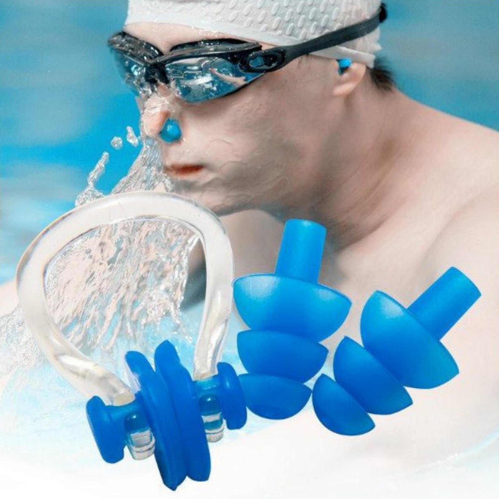 Kulak ve Burun Tıkayıcı Havuz Seti