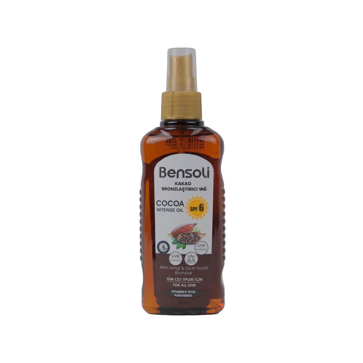 Bensoli Kakao Bronzlaştırıcı Yağ 30 Spf 175 ml