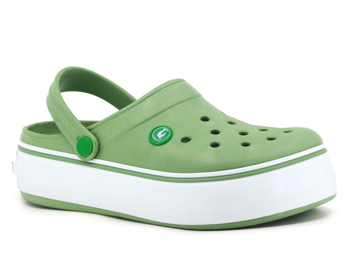 Soylu Zenne 812G Gabi Kutulu Sargılı Cross Terlik Yeşil