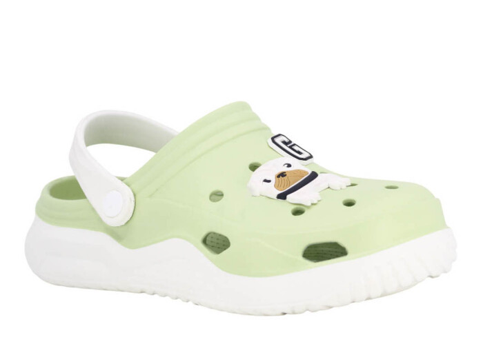 Monapicco Zenne Stella Cross Terlik Beyaz - Çağla Yeşili