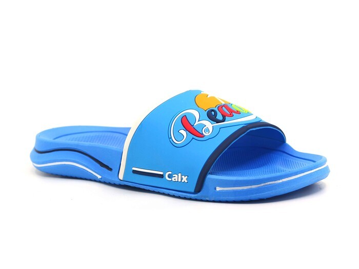 Calx Garson GK05 Beach Lüks Kaydırmaz Terlik Mavi