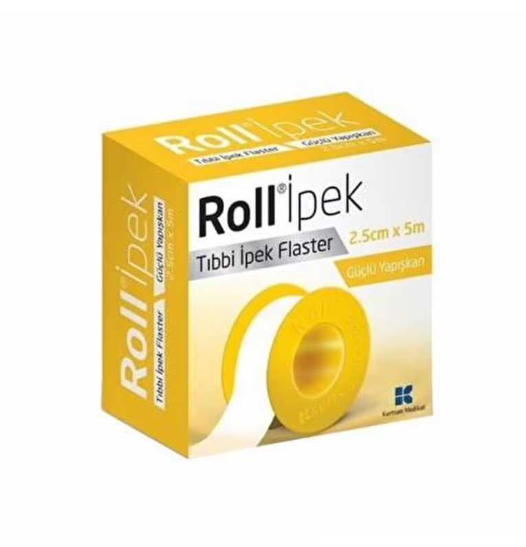 Roll İpek Tıbbı Flaster 2.5cm x 5m