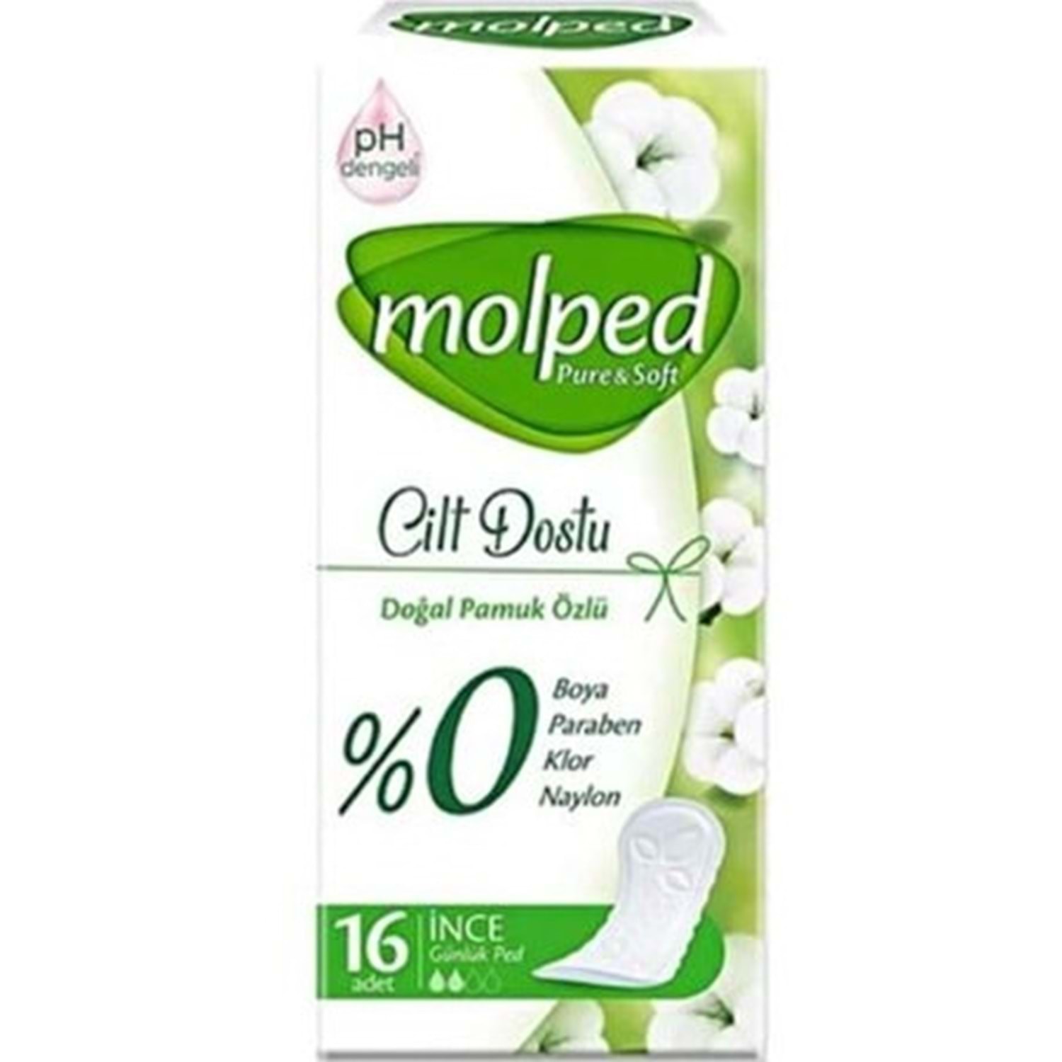 Molped Günlük Pure&Soft 16lı