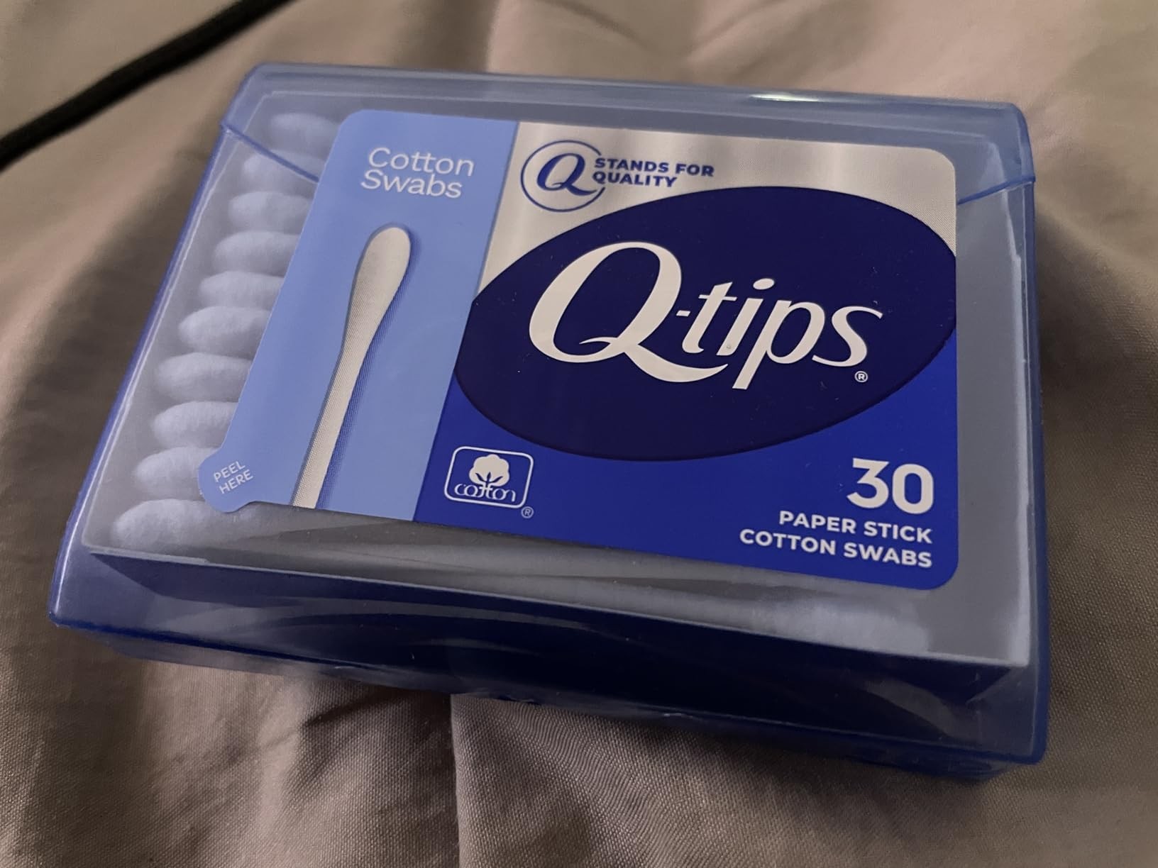 Q-tips Cotton Swabs Kulak Çubuğu Original 30lu