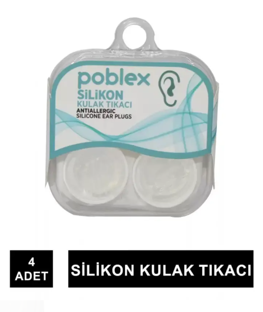 Silikon Kulak Tıkacı 4lü