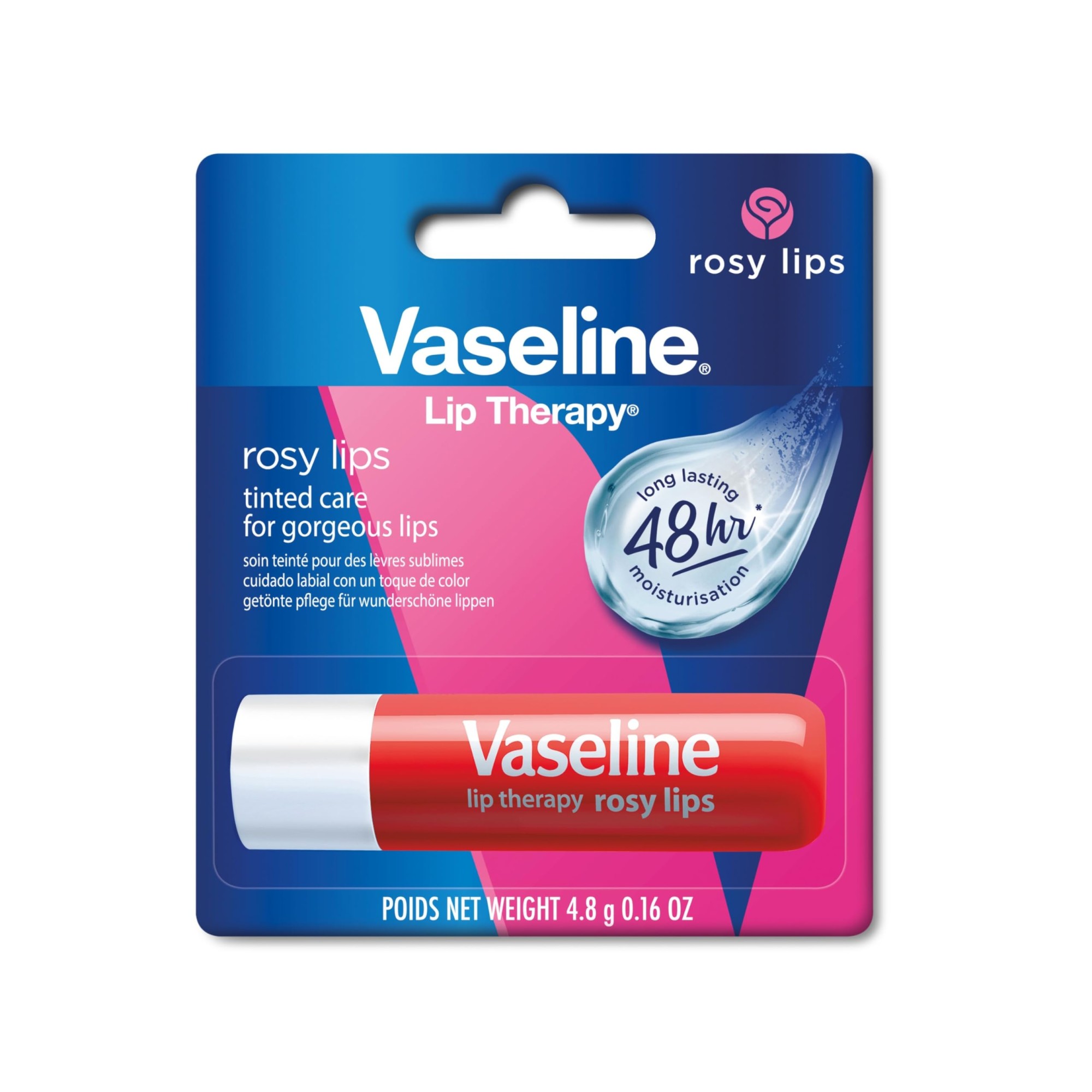 Vaseline Lip Therapy Rose 4.8 Gr