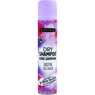 Morfose Kuru Şampuan - Arındırıcı Etki ve Ekstra Hacim, 200 ml, Bitkisel Formül, Paraben İçermez