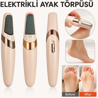 Şarjlı Ayak Törpüsü - Pedikür ve Ayak Bakım Aleti