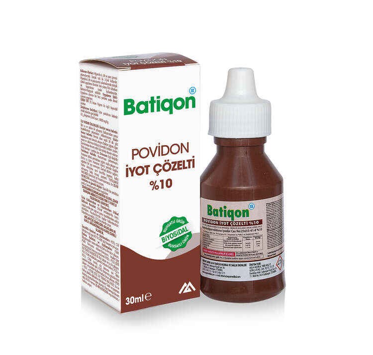 Batiqonix Povİdon İyot Çözeltİ 30 Ml Damla