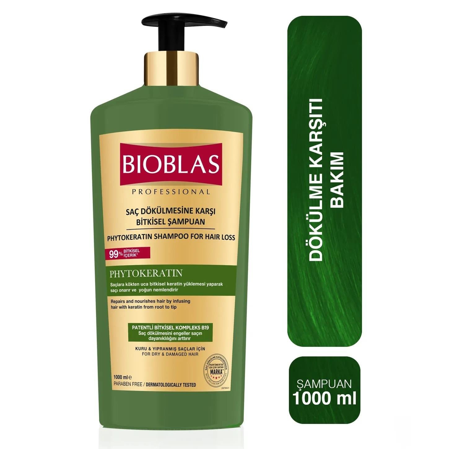 Bioblas Şampuan 1000ml Pytokeratin