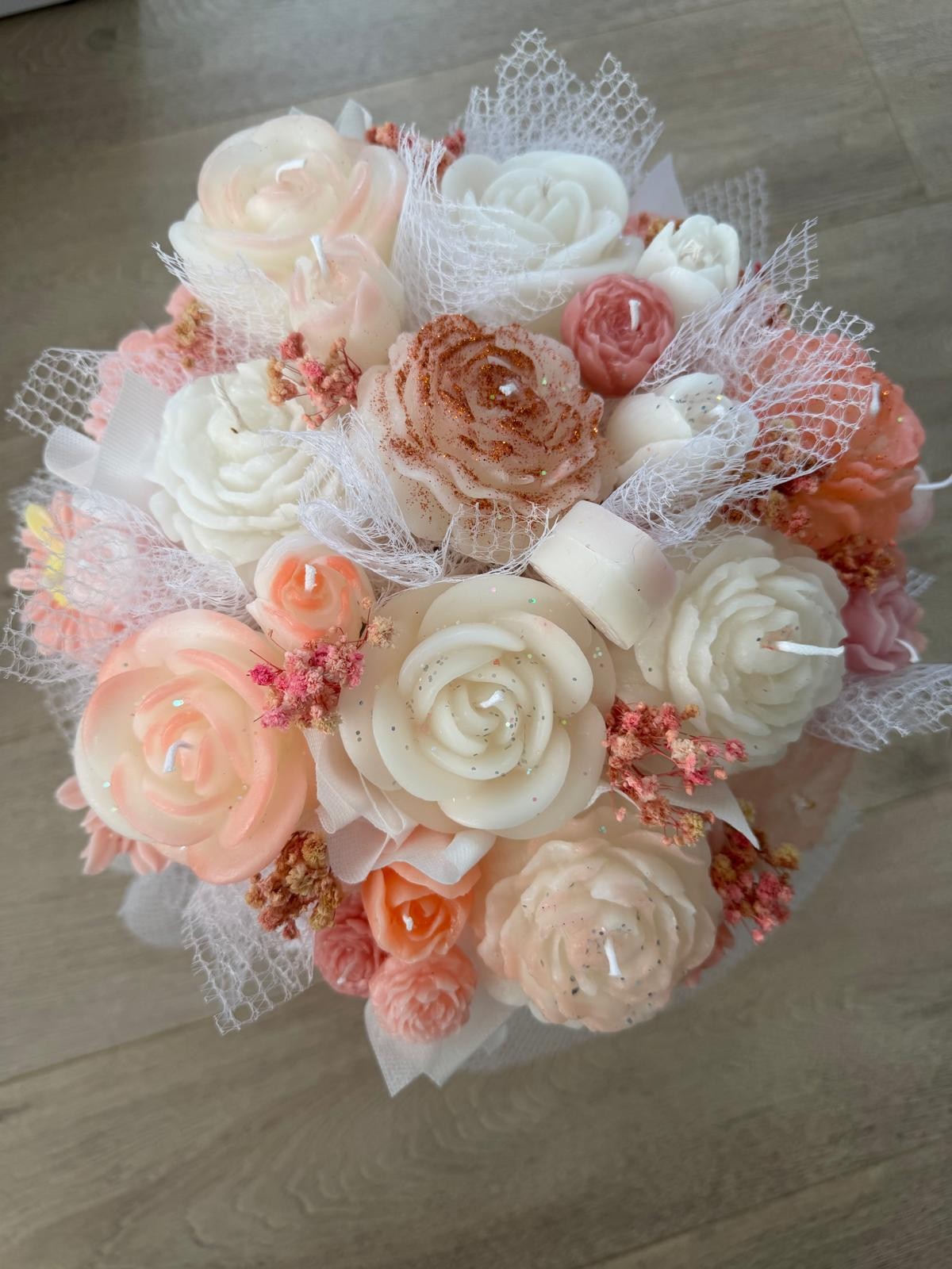 Doğal El Yapımı Mum Büyük Boy