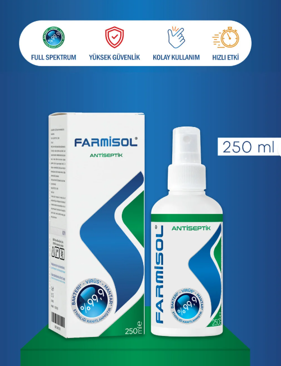 Farmisol AntiseptiK 250 Ml küçük resim 2