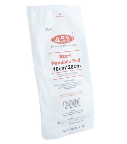 Steril Pamuklu Ped 10x20