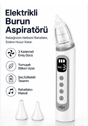 Nimo Elektrikli Burun Aspiratörü Model H-031